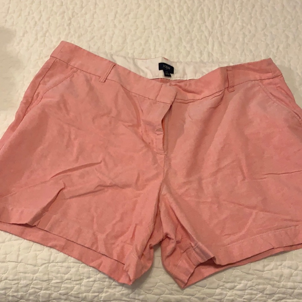 J. Crew shorts, pink sz 16